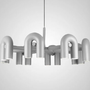 Подвесная люстра Inodesign Fanny Gray 8 40.10055 - 0